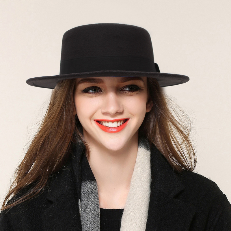 Illustration for article titled 21% OFF Autumn Winter Folding British Style Wool Women Fedoras Hat